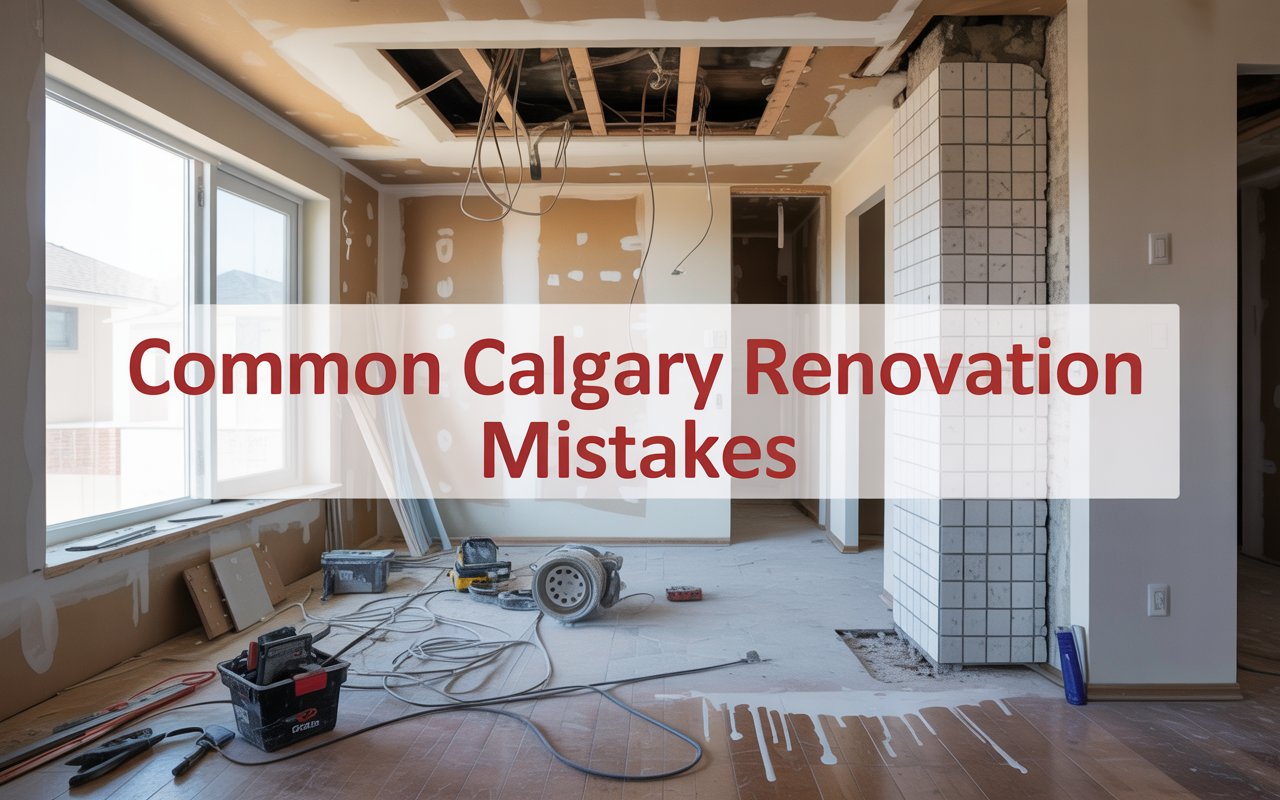 Calgary Home Renovation Mistakes